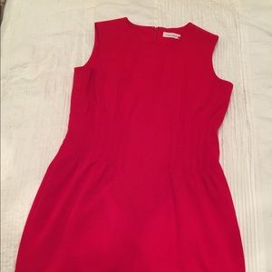 Calvin Klein Career Dress - Red